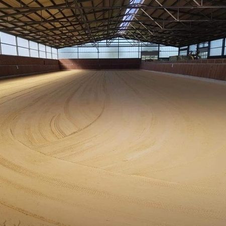 Halle nach Vorbereitungen